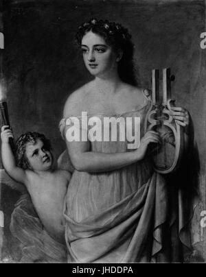 Erato von Giuseppe Fagnani Stockfoto
