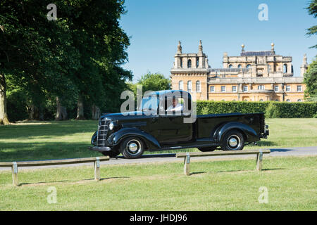 1938 Chevrolet Pick-up Truck Rallye der Riesen american Autoshow, Blenheim Palace, Oxfordshire, England. Klassischen Vintage American Auto Stockfoto