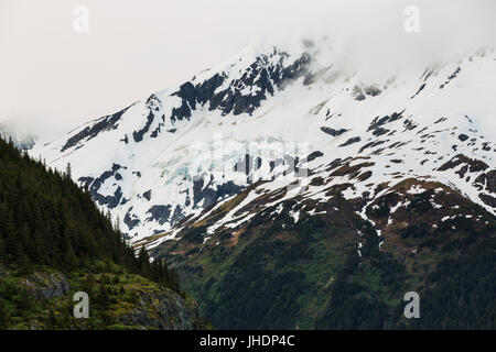 Berg, Portage Glacier, Girdwood, Portage, Alaska, USA Stockfoto