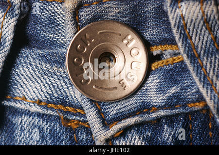 Taste, Calça de Jeans, Details, Belém, Pará, Brasilien Stockfoto