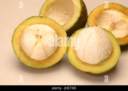 Obst, Tropical, Bacuri, Belém, Pará, Brasilien Stockfoto