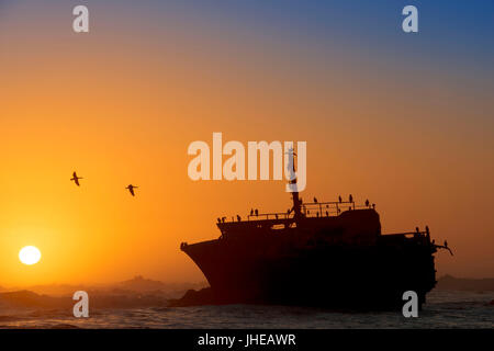 Schiffswrack, Kap Agulhas, Agulhas Nationalpark, Südafrika Stockfoto