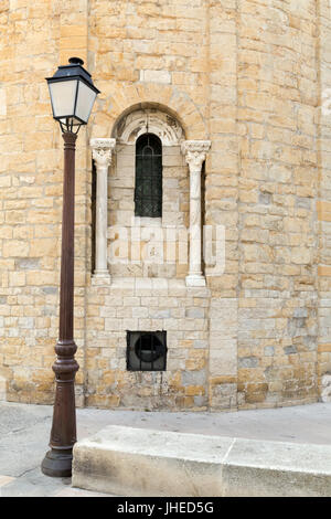 Kirche Notre Dame De La Mer in Saintes-Maries-de-la.Mer, Camargue, Frankreich Stockfoto