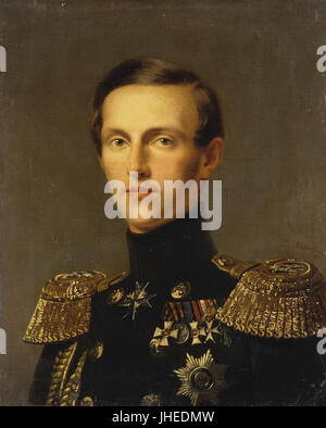 Krüger Franz - Portrait des Grand Duke Konstantin Nikolajewitsch Stockfoto