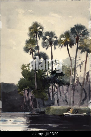Brooklyn Museum - Homosassa River - Winslow Homer - insgesamt Stockfoto