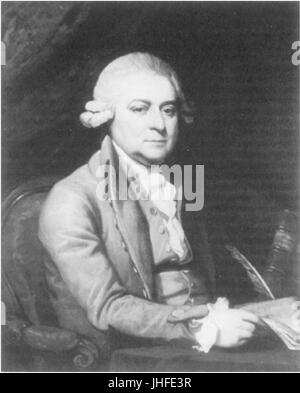 John Adams (1785) im Alter von 50 Jahren Stockfoto