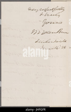 Martin Van Buren. Kinderhook. Nach Theodorus Bailey Myers (NYPL b11868620-5327218) Stockfoto