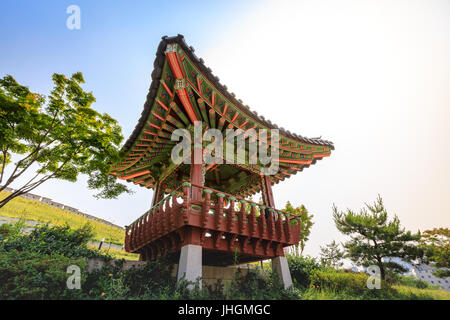 Dongdaemun Seonggwak Park im Dongdaemun Bezirk am 18. Juni 2017 in Stadt von Seoul, Südkorea - Tourenziel Stockfoto