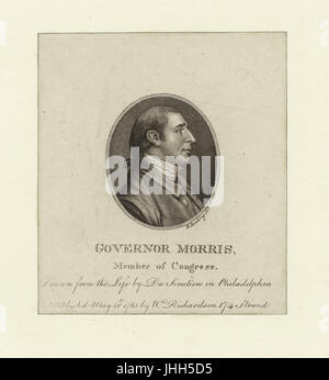 (Sic) Gouverneur Morris, Mitglied des Kongresses (NYPL b12349194-420161) Stockfoto