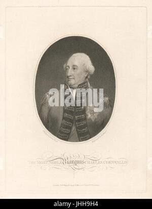 Die edelsten Marquis Charles Cornwallis (NYPL b12349154-423864) Stockfoto