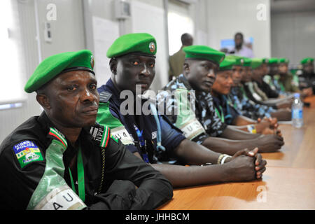 2016-04-23 AMISOM Polizei Ausbildung-11 (26520526892) Stockfoto