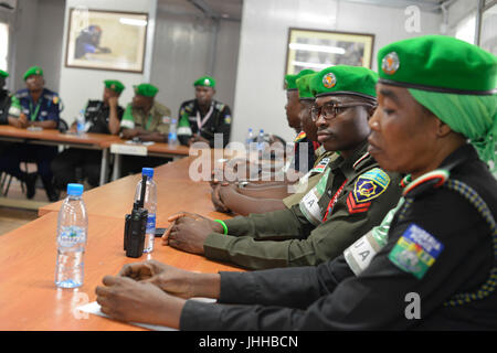 2016-04-23 AMISOM Polizei Training-1 (26340199130) Stockfoto