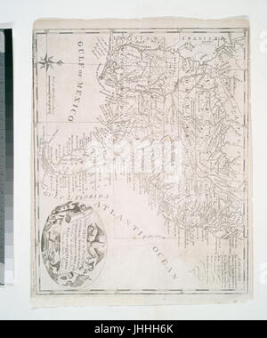 Neue Karte der Staaten Georgia South und North Carolina, Virginia und Maryland - einschließlich der spanischen Provinzen von West und Ost Florida aus den neuesten Erhebungen (NYPL b15384245-434467) Stockfoto