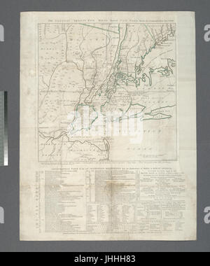 Das Land fünfundzwanzig Meilen rund um New York (NYPL b14917381-434397) Stockfoto