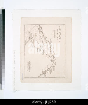 Ein Diagramm der Delaware Bay und Fluss; aus dem Original von Mr Fisher von Philadelphia, 1776 (NYPL b14963773-465942) Stockfoto