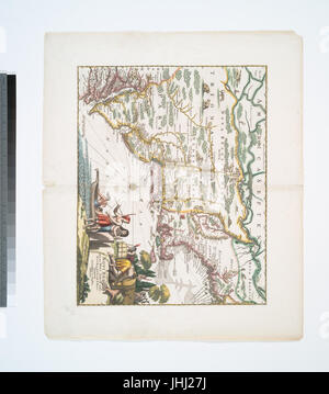 Novi Belgii, Quod Nunc Novi Jorck Vocatur q(ue) Novae Angliae & Partis Virginiae - Accuratissima et Novissima Delineatio (NYPL b15328013-434504) Stockfoto