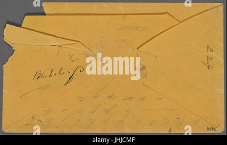 Hecht, William B., ALS, NH. 24. Februar 1853 (NYPL b15823745-5044731) Stockfoto