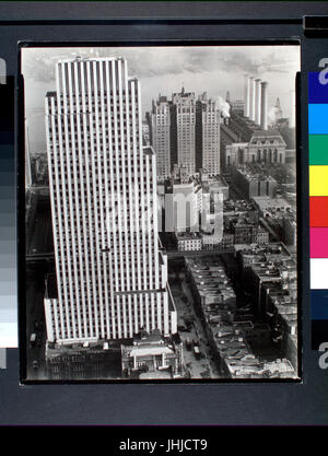 Täglich News Building, 42nd Street zwischen der zweiten und dritten Avenue, Manhattan (NYPL b13668355-482560) Stockfoto