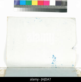 Innen hinten Wrapper (NYPL b11861683-1229567) Stockfoto