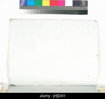 Innen hinten Wrapper (NYPL b11861683-1229571) Stockfoto
