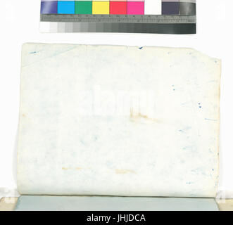 Innen hinten Wrapper (NYPL b11861683-1229575) Stockfoto