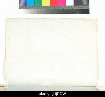 Innen hinten Wrapper (NYPL b11861683-1229587) Stockfoto