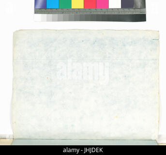 Innen hinten Wrapper (NYPL b11861683-1229591) Stockfoto