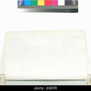 Innen hinten Wrapper (NYPL b11861683-1229595) Stockfoto