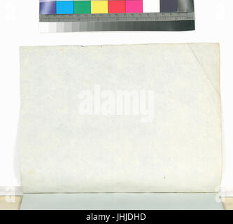 Innen hinten Wrapper (NYPL b11861683-1229607) Stockfoto
