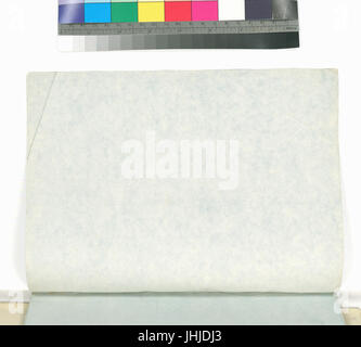 Innen hinten Wrapper (NYPL b11861683-1229611) Stockfoto