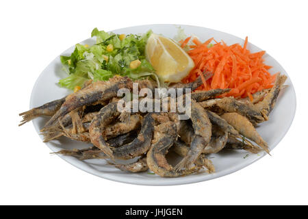 Sardalya Tava - Türkisch gegrillte Sardinen. Stockfoto