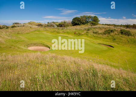 Royal Birkdale Links Golf Club - Offene Meisterschaft 2017 Stockfoto