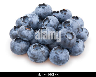 Heidelbeeren-Pfad isoliert Stockfoto