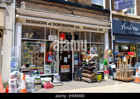 In Dorchester, Anzahl der Stadt Dorset England UK Stockfoto