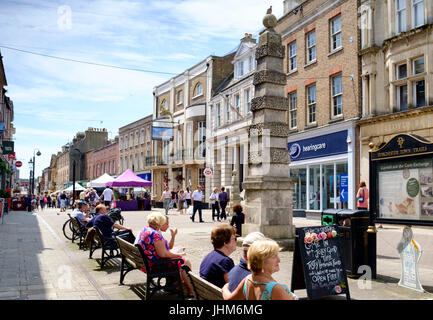 In Dorchester, Anzahl der Stadt Dorset England UK Stockfoto