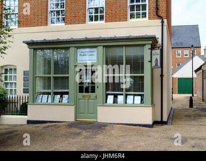 Um eine Entwicklung am Stadtrand von Dorchester Dorset England UK Verkehrssysteme Stockfoto