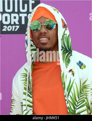 Nick Cannon nimmt am Nickelodeon Kids' Choice Sports Awards 2017 Teil Pauley Pavilion Los Angeles, Kalifornien, Juli 13,2017. Stockfoto