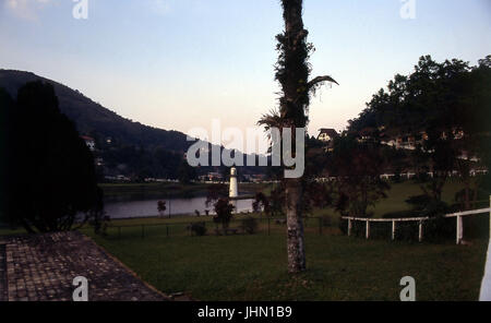 Blick; See; Quitandinha Palast; Petropolis; Rio De Janeiro; Brazilien Stockfoto