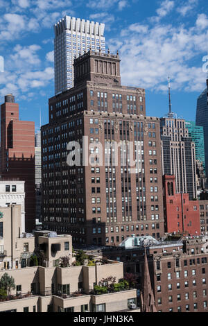 Architektur in Midtown Manhattan, NYC, USA Stockfoto