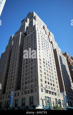 Das Wyndham New Yorker Hotel Landmark Building New York City USA Stockfoto