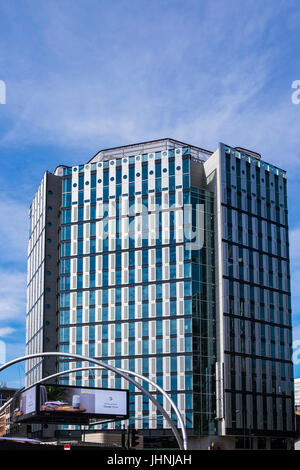 White Collar Fabrikgebäude an der Ecke von alten Kreisverkehr Street, City Road, London, England, Großbritannien Stockfoto