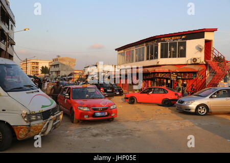 Ivory-Coast Frauen Skin Whitening Business Stockfoto