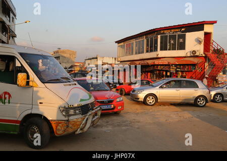 Ivory-Coast Frauen Skin Whitening Business Stockfoto