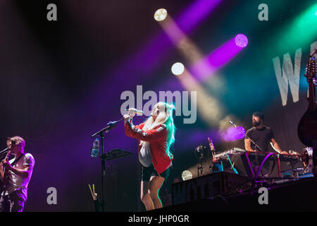 Montreal Jazz Festival, Walk Off the Earth Leistung Stockfoto