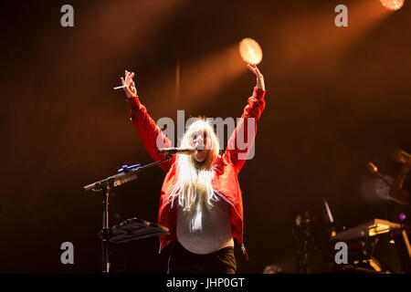 Montreal Jazz Festival, Walk Off the Earth Leistung Stockfoto