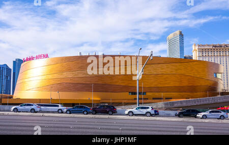 T-Mobile Arena in Las Vegas - LAS VEGAS / NEVADA - 25. April 2017 Stockfoto