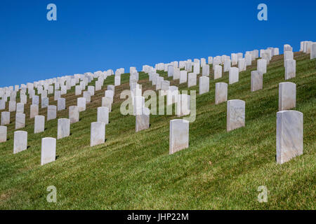 San Francisco-Staatsangehörig-Kirchhof, San Francisco, Kalifornien, USA Stockfoto