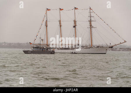 Marine Übung Auckland, Neuseeland Stockfoto