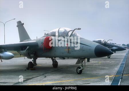 Italienische Luftwaffe, AMX "Ghibli" Erdkampfflugzeug Stockfoto