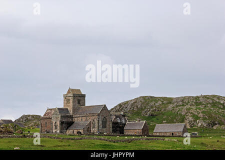 Iona Abbey, Iona, Argyll & Bute, Scotland Stockfoto